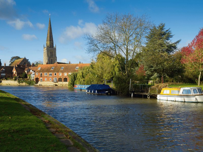 A view of Abingdon, Oxfordshire. Location of one of Oxford International's primary partner schools as part of the school immersion programme.